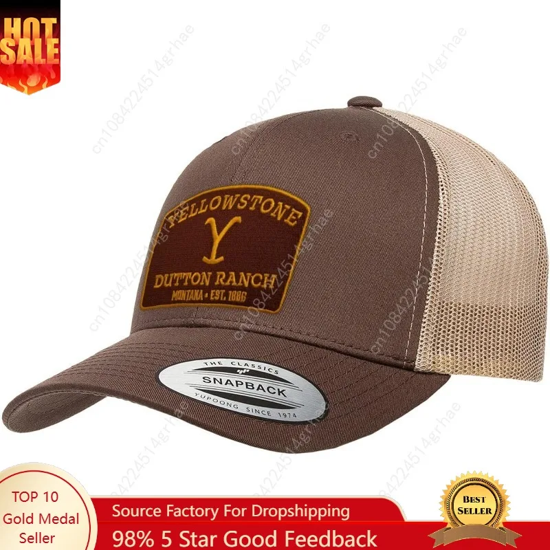 Bucket Hat Embroidered - Yellowstone Premium Trucker Cap Women Men