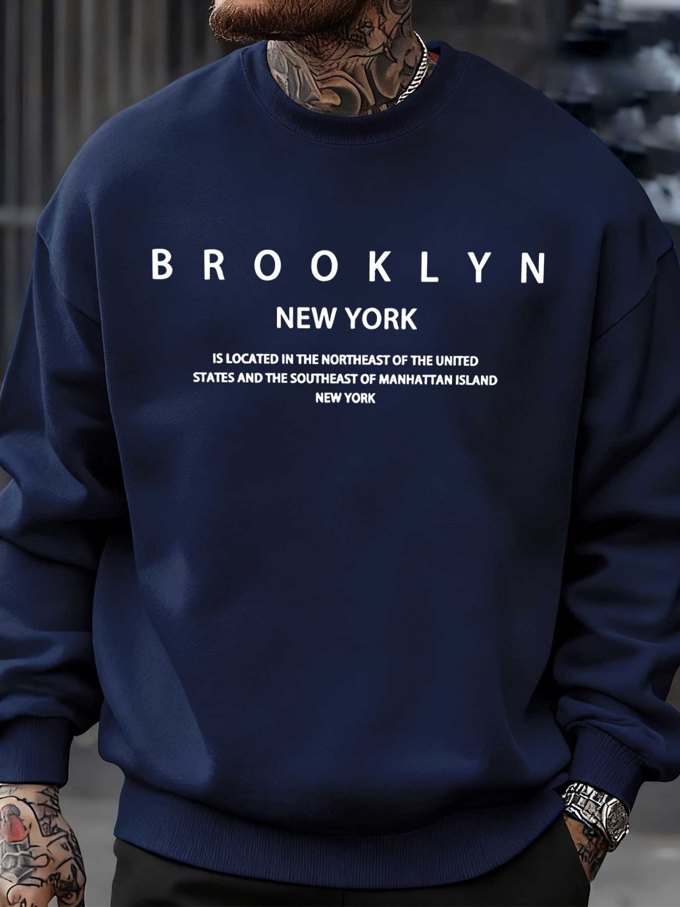 Brooklyn New York Letter Print - đánh giá và giá High Street Fashion New York