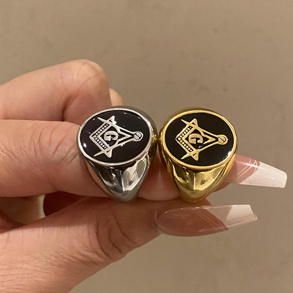 Men Vintage 316L Stainless Ste - đánh giá và giá Street Fashion Rings