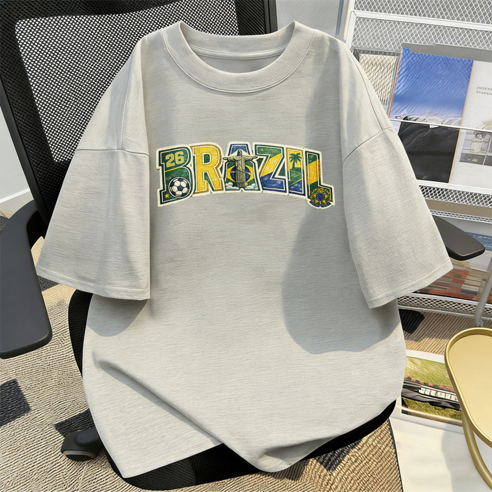 Brazil 2026 Soccer Tee Retro F - đánh giá và giá Street Fashion Brazil
