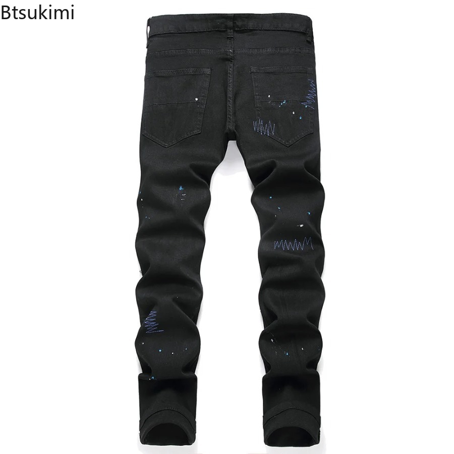 2026 New Men's Fashion Crystal - đánh giá và giá Distressed Jean Rip