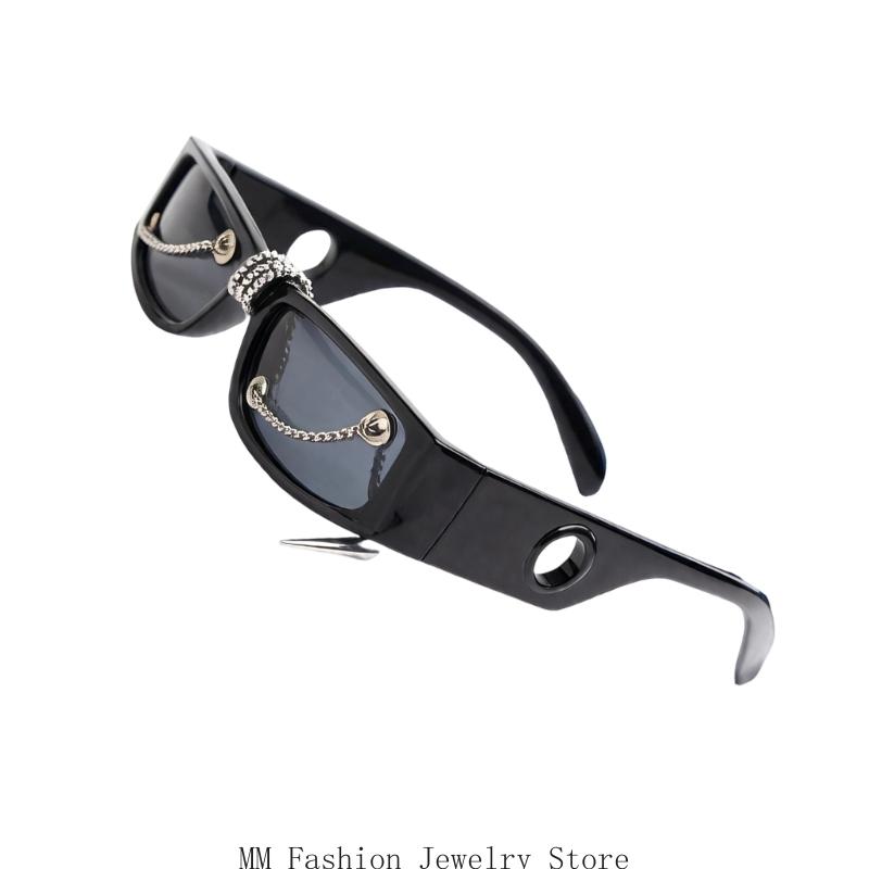 Trendy Unisex Square Sunglasse - đánh giá và giá Street Fashion Reference