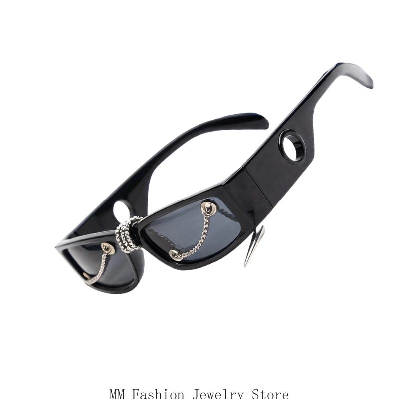Trendy Unisex Square Sunglasse - đánh giá và giá Street Fashion Reference