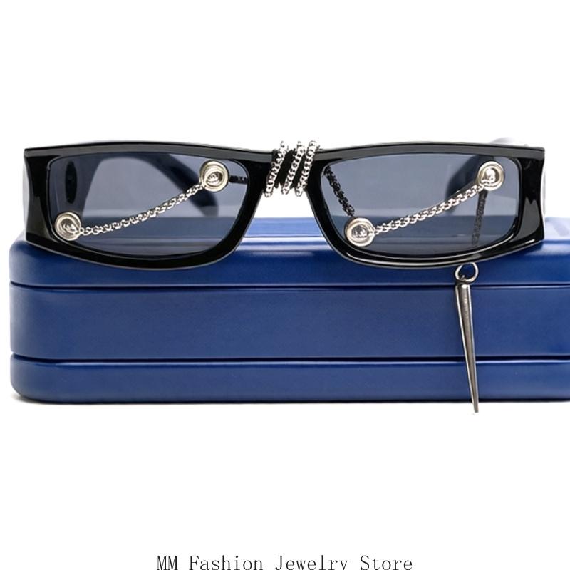 Trendy Unisex Square Sunglasse - đánh giá và giá Street Fashion Reference