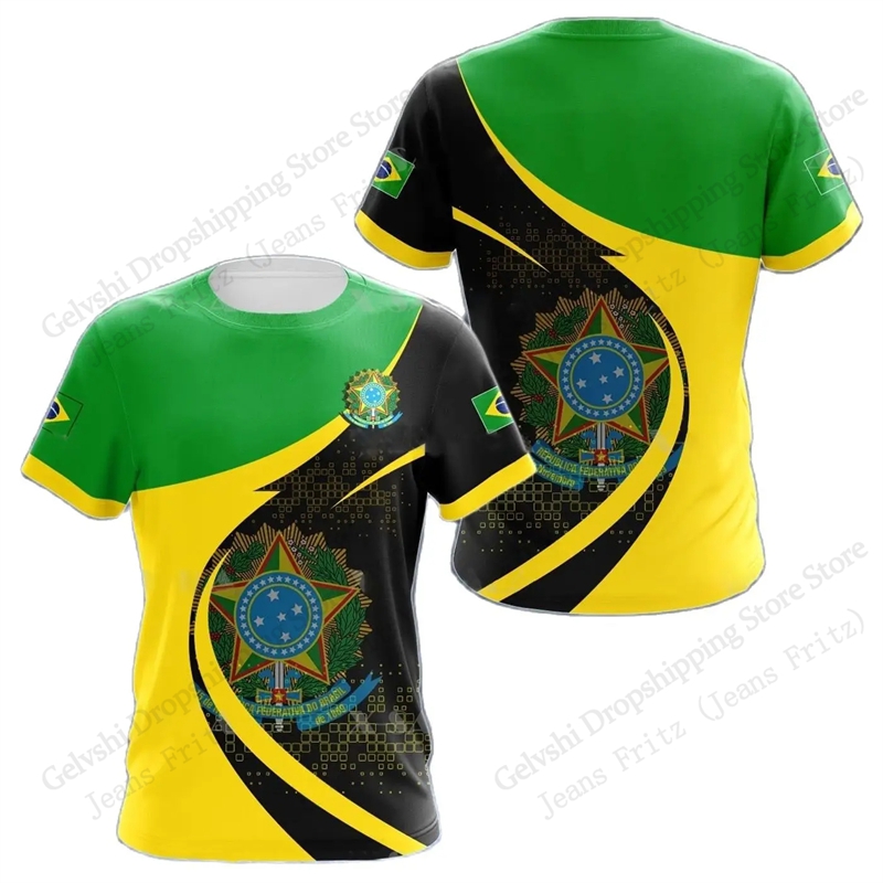 Brazil Letter Mens T-shirt Bra - đánh giá và giá Street Fashion Brazil