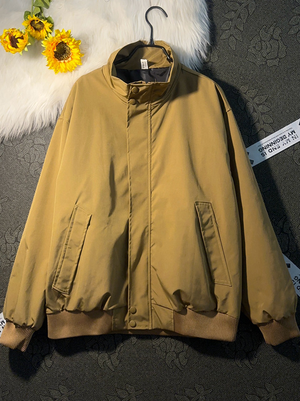 Men's Short Stand Collar Jacke - đánh giá và giá Street Fashion Hong Kong