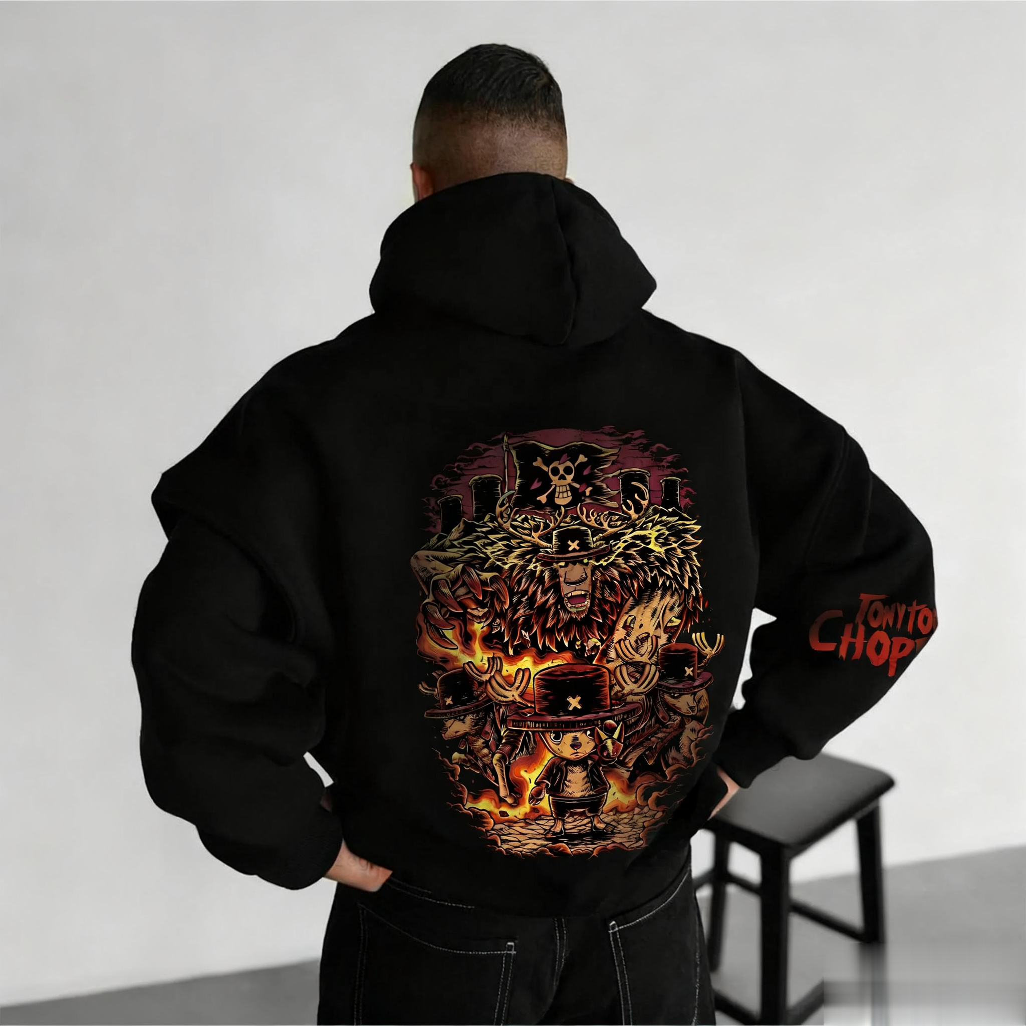 One Piece Chopper Graphic Pull - đánh giá và giá Graphic Hoodie Streetwear