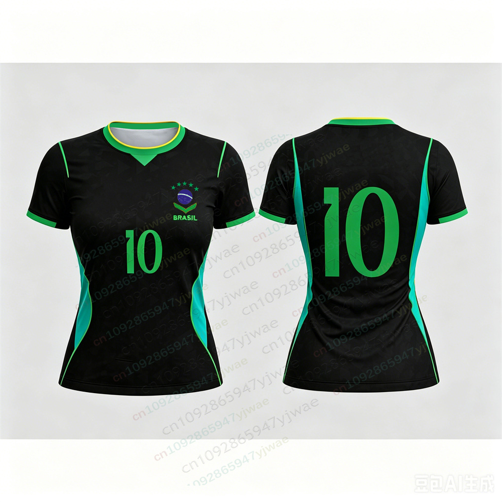 Brazil Yellow Football Shirt F - đánh giá và giá Street Fashion Brazil