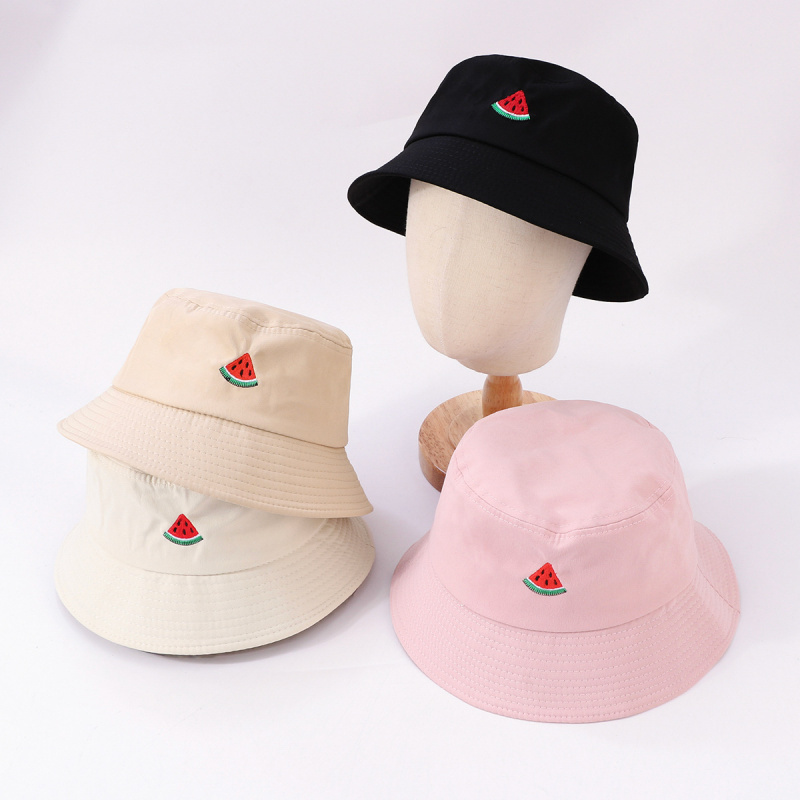 Fisherman's Hat With Watermelo - đánh giá và giá Bucket Hat Embroidered