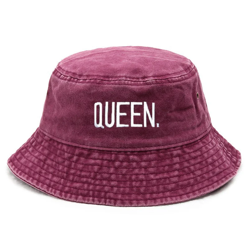 Customize Queen Washed Vintage - đánh giá và giá Bucket Hat Embroidered
