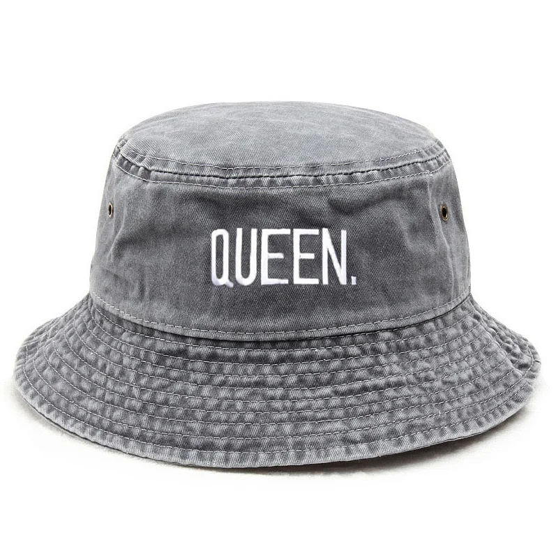 Customize Queen Washed Vintage - đánh giá và giá Bucket Hat Embroidered