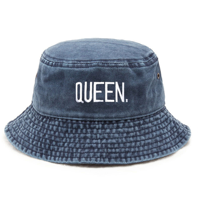 Customize Queen Washed Vintage - đánh giá và giá Bucket Hat Embroidered