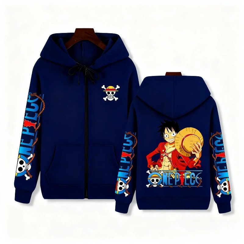 2026 Spring Anime Zip Up Pullo - đánh giá và giá Graphic Hoodie Streetwear