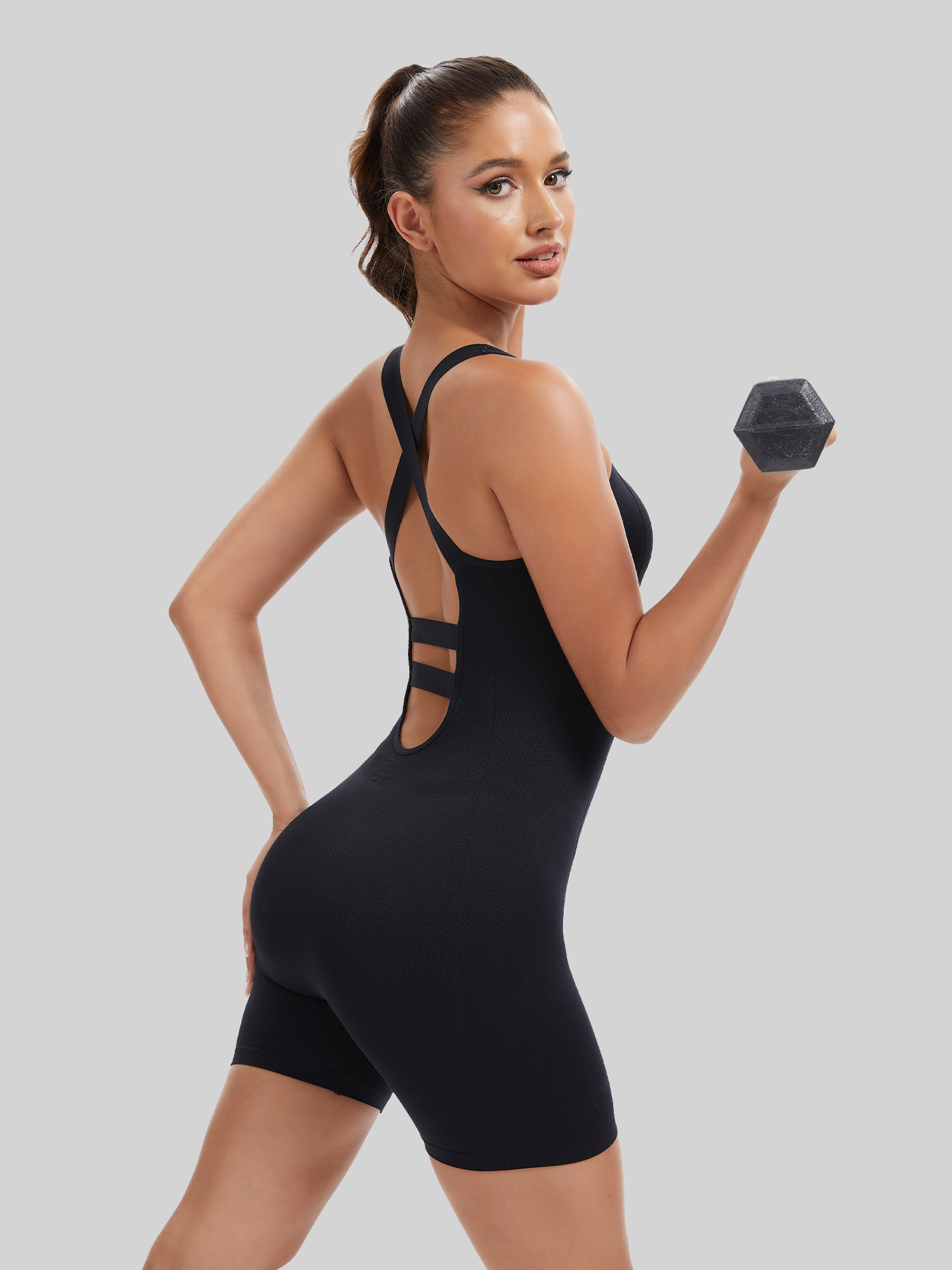 Knit Booty Lifting Bodysuit, Q - đánh giá và giá Street Fashion Blog
