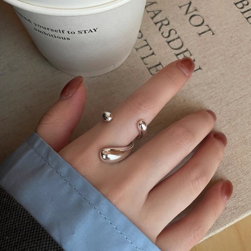 PANJBJ 925 Sterling Silver Irr - đánh giá và giá Street Fashion Rings