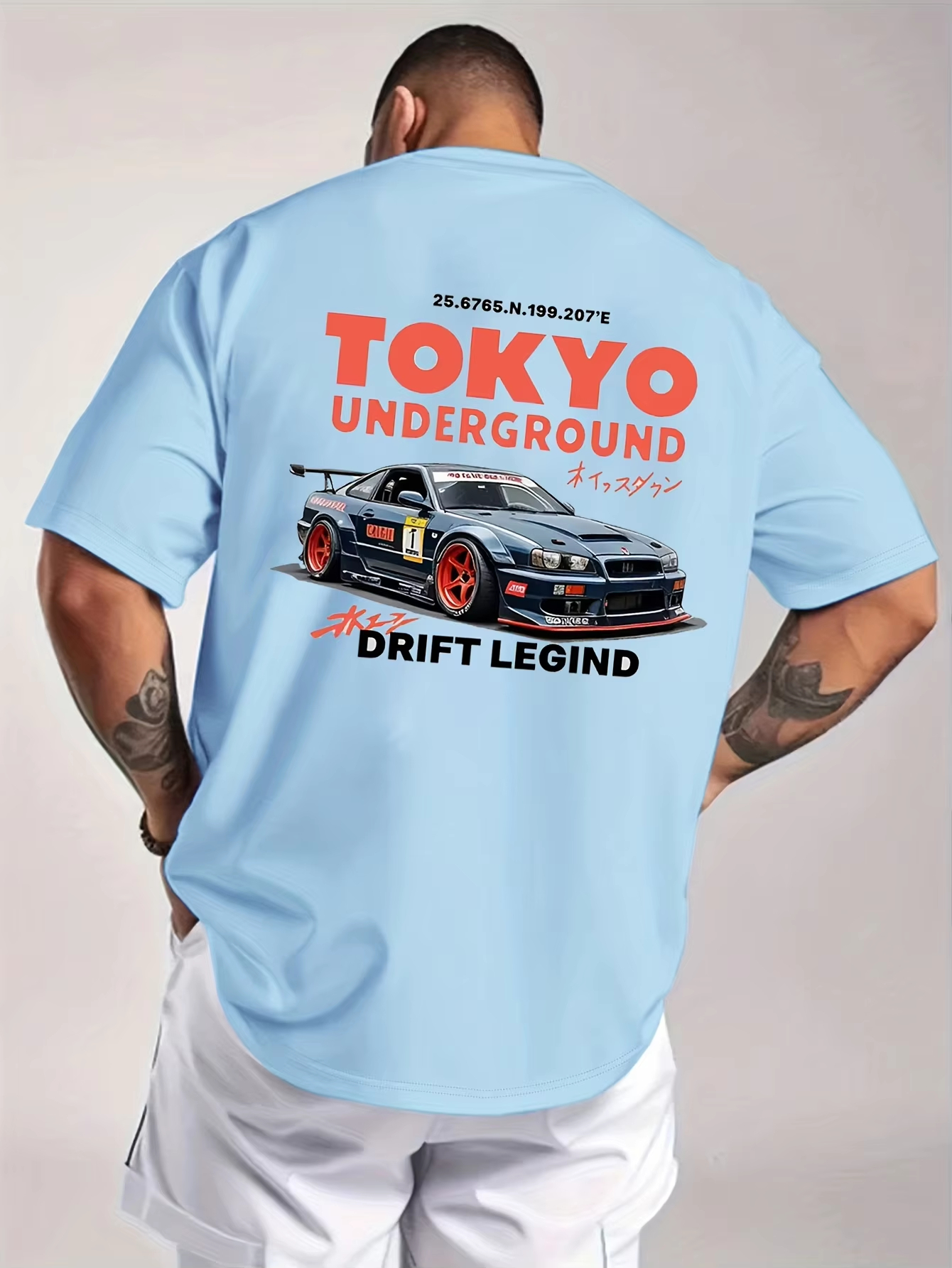 Men's Cotton T-shirt for Summe - đánh giá và giá Street Fashion In Tokyo