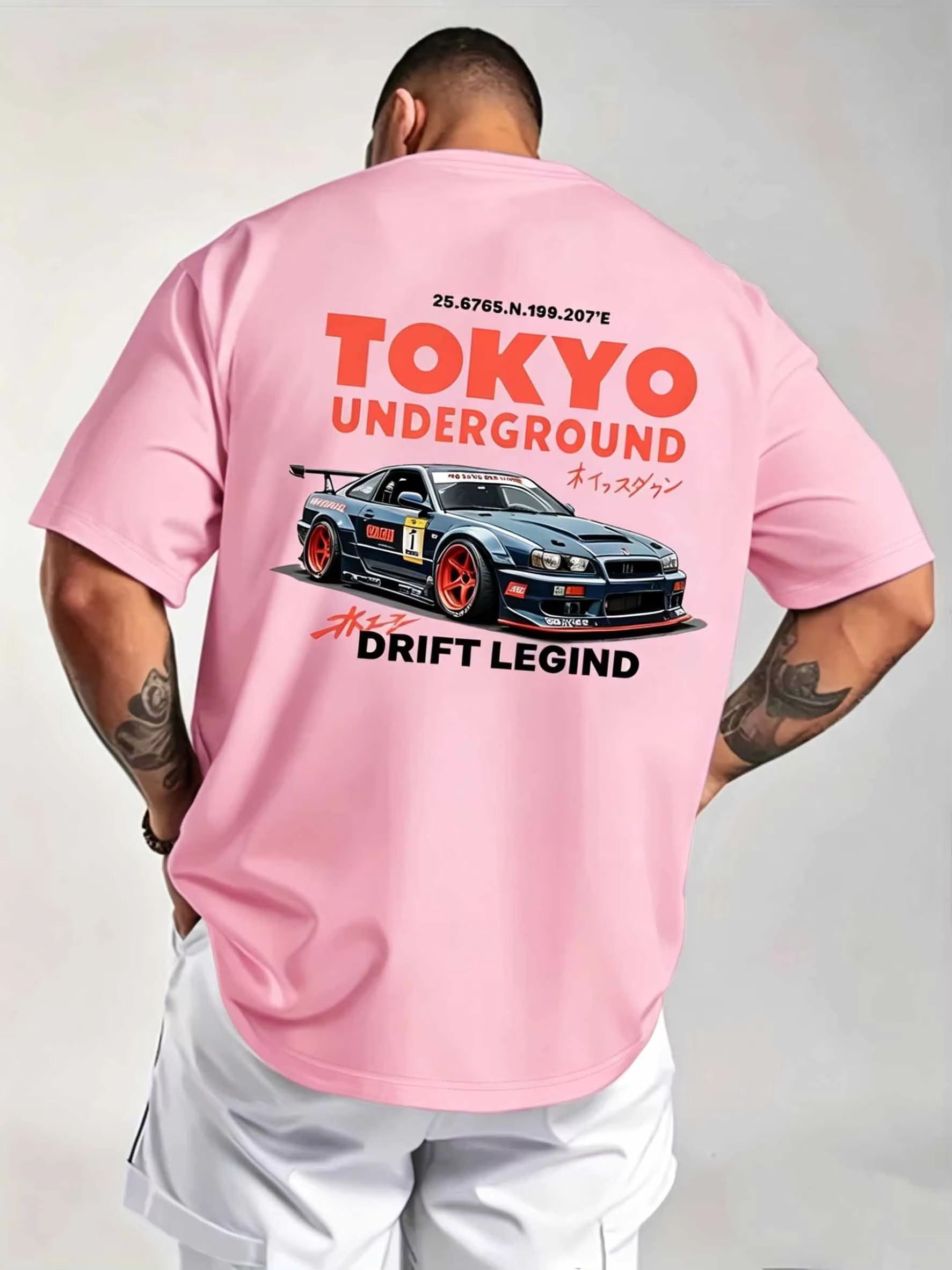 Men's Cotton T-shirt for Summe - đánh giá và giá Street Fashion In Tokyo