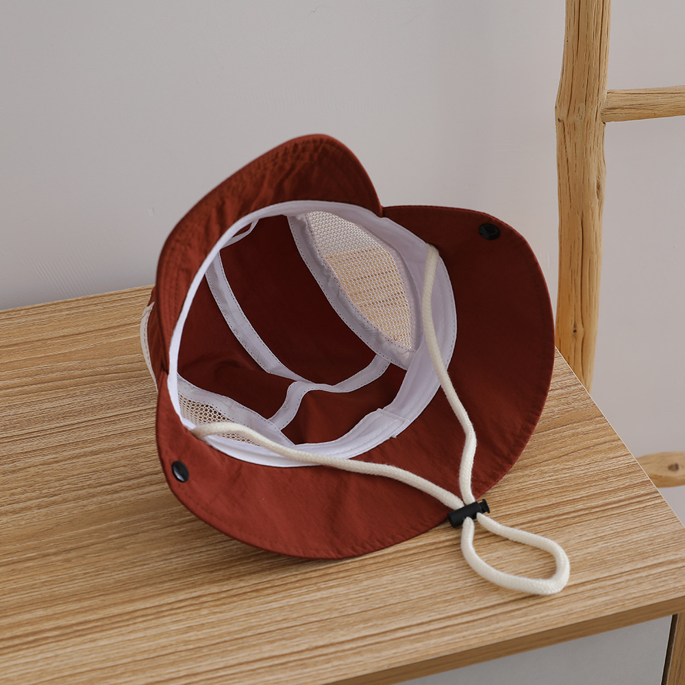Letter Embroidered Baby Sun Ha - đánh giá và giá Bucket Hat Embroidered