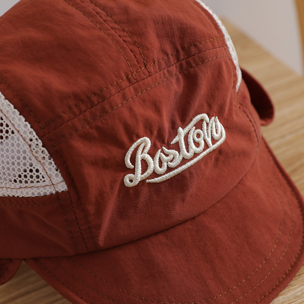 Letter Embroidered Baby Sun Ha - đánh giá và giá Bucket Hat Embroidered