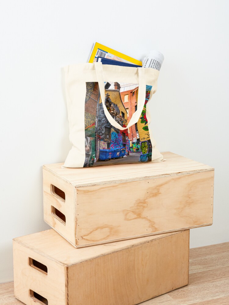 Melbourne Street Art Tote Bag  - đánh giá và giá Street Fashion Melbourne