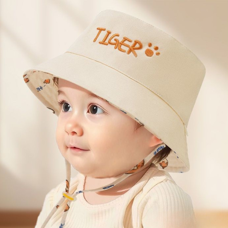 Letter Embroidered Baby Bucket - đánh giá và giá Bucket Hat Embroidered