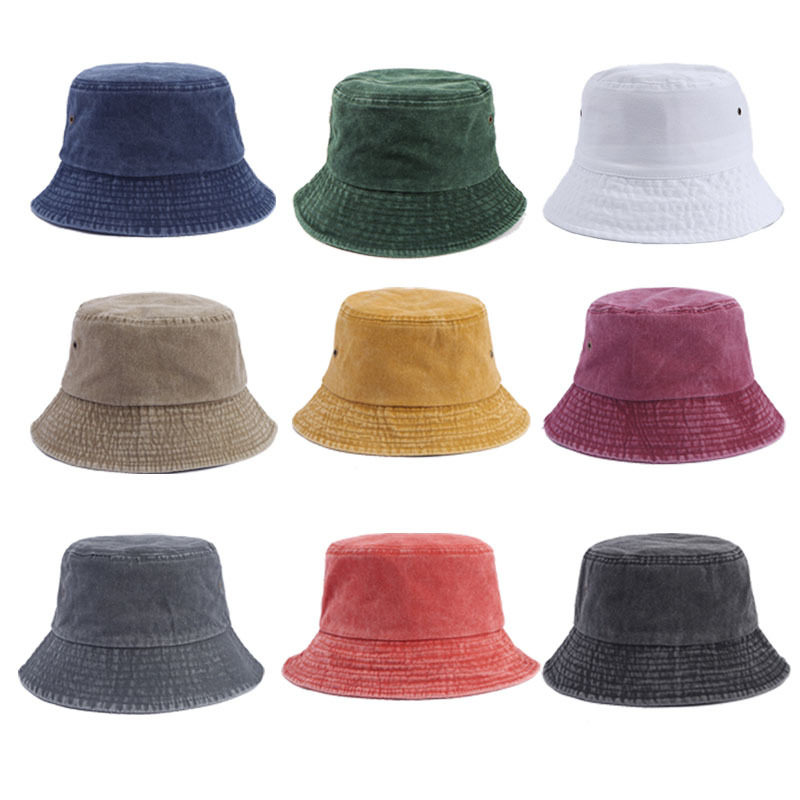 Customized Logo Print Embroide - đánh giá và giá Bucket Hat Embroidered