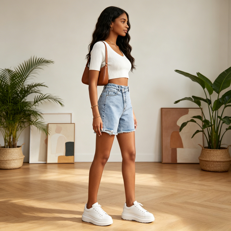 Ripped Knee Length Women Jeans - đánh giá và giá Distressed Jean Rip