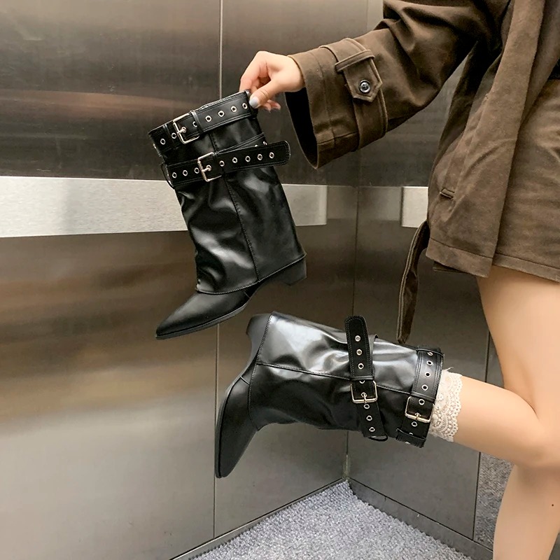 2025 Pointed Toe Women's Winte - đánh giá và giá Street Fashion Clothing