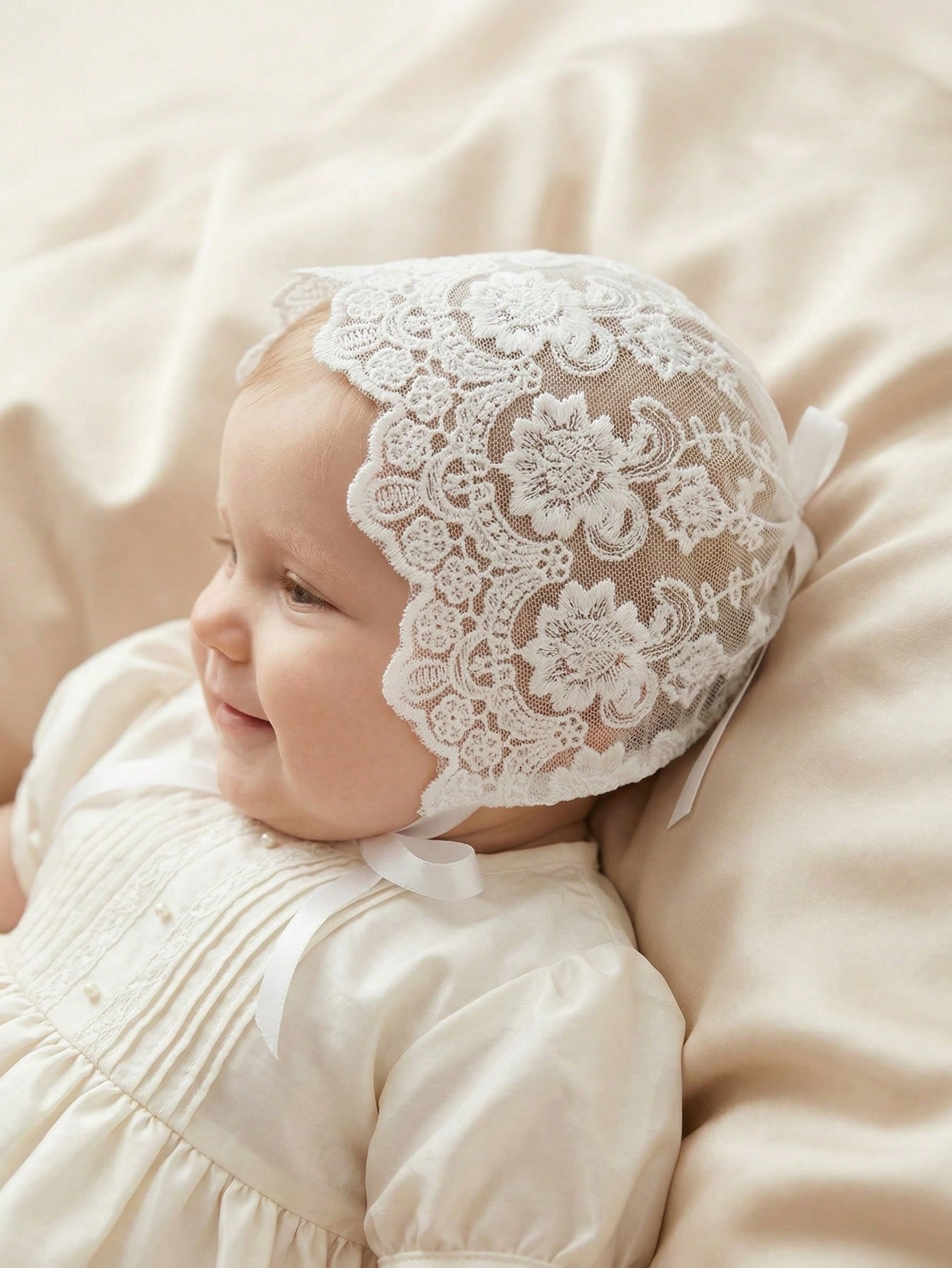 Baby Lace Brim Headband Hat He - đánh giá và giá Bucket Hat Embroidered