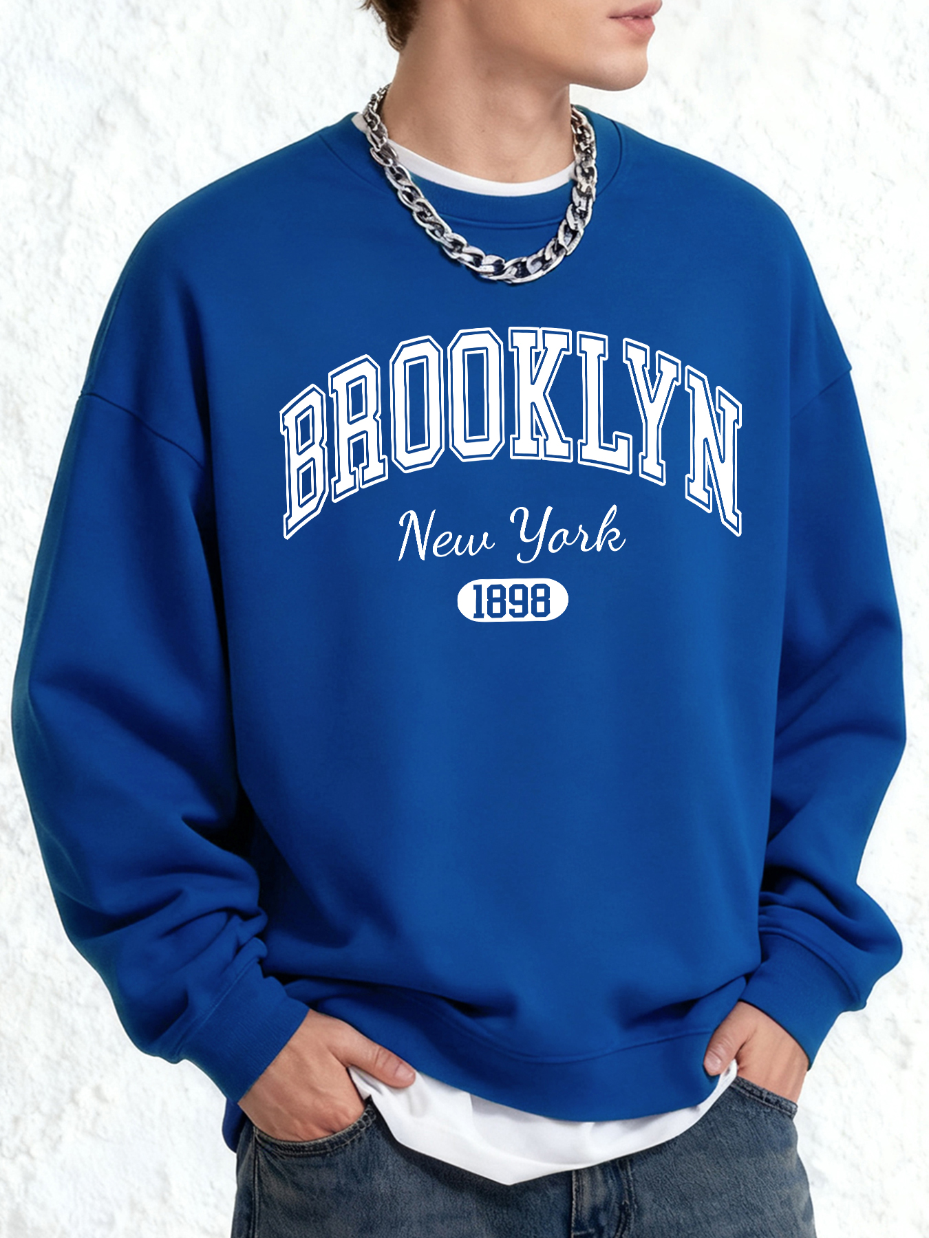Brooklyn New York Print Men Re - đánh giá và giá High Street Fashion New York