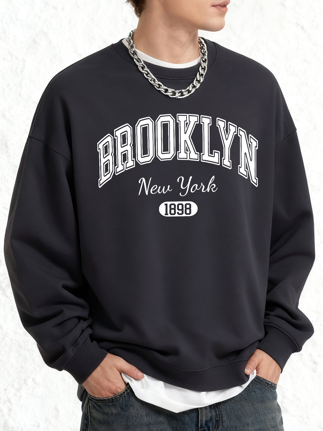Brooklyn New York Print Men Re - đánh giá và giá High Street Fashion New York