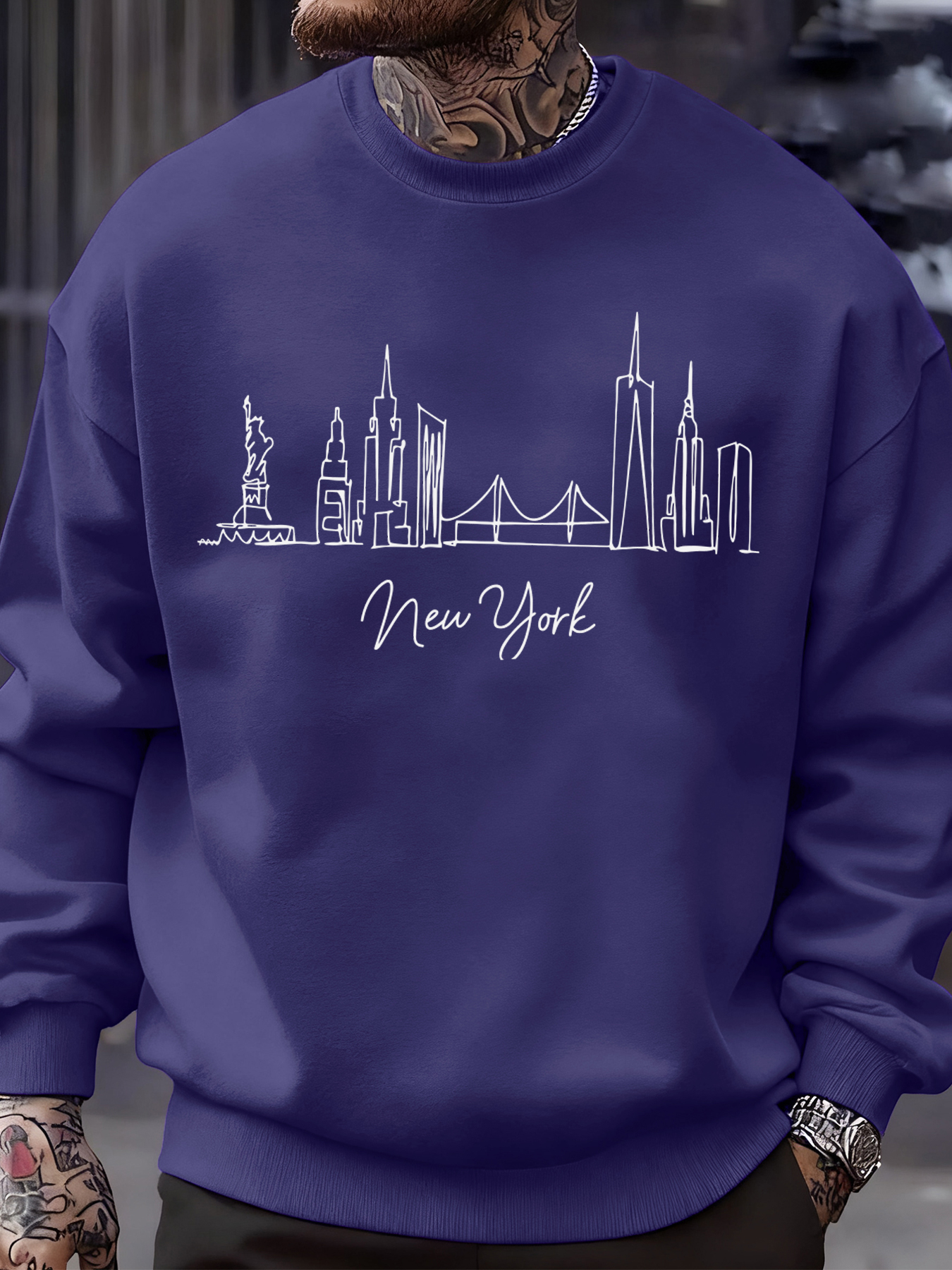 New York City Line Prints Men' - đánh giá và giá High Street Fashion New York