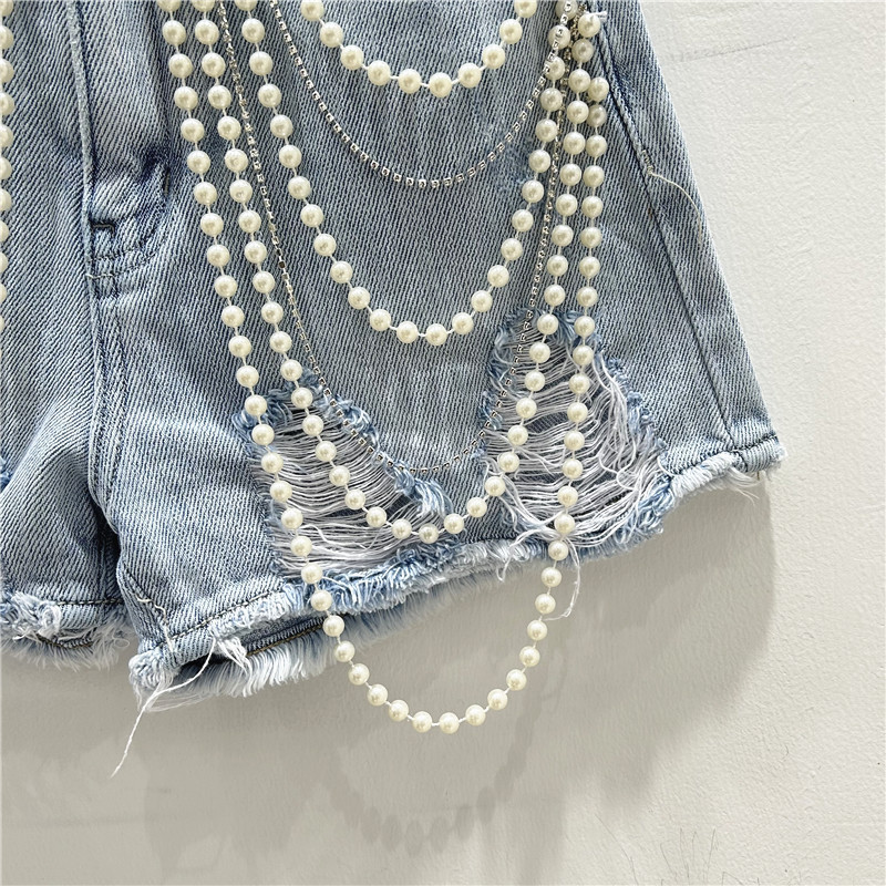 Ripped Holes Distressed Jean D - đánh giá và giá Distressed Jean Rip