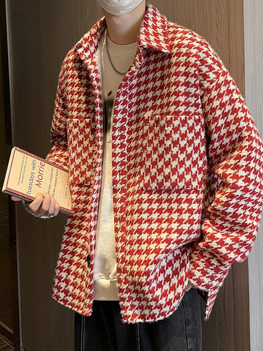 High-End Plaid Jacket Street S - đánh giá và giá Street Fashion Hong Kong