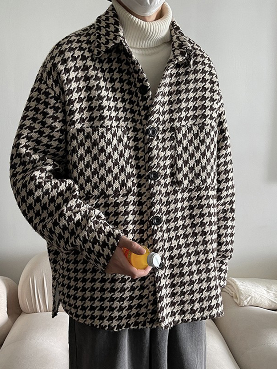High-End Plaid Jacket Street S - đánh giá và giá Street Fashion Hong Kong