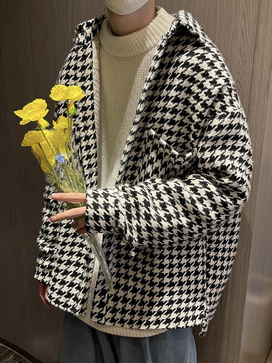 High-End Plaid Jacket Street S - đánh giá và giá Street Fashion Hong Kong