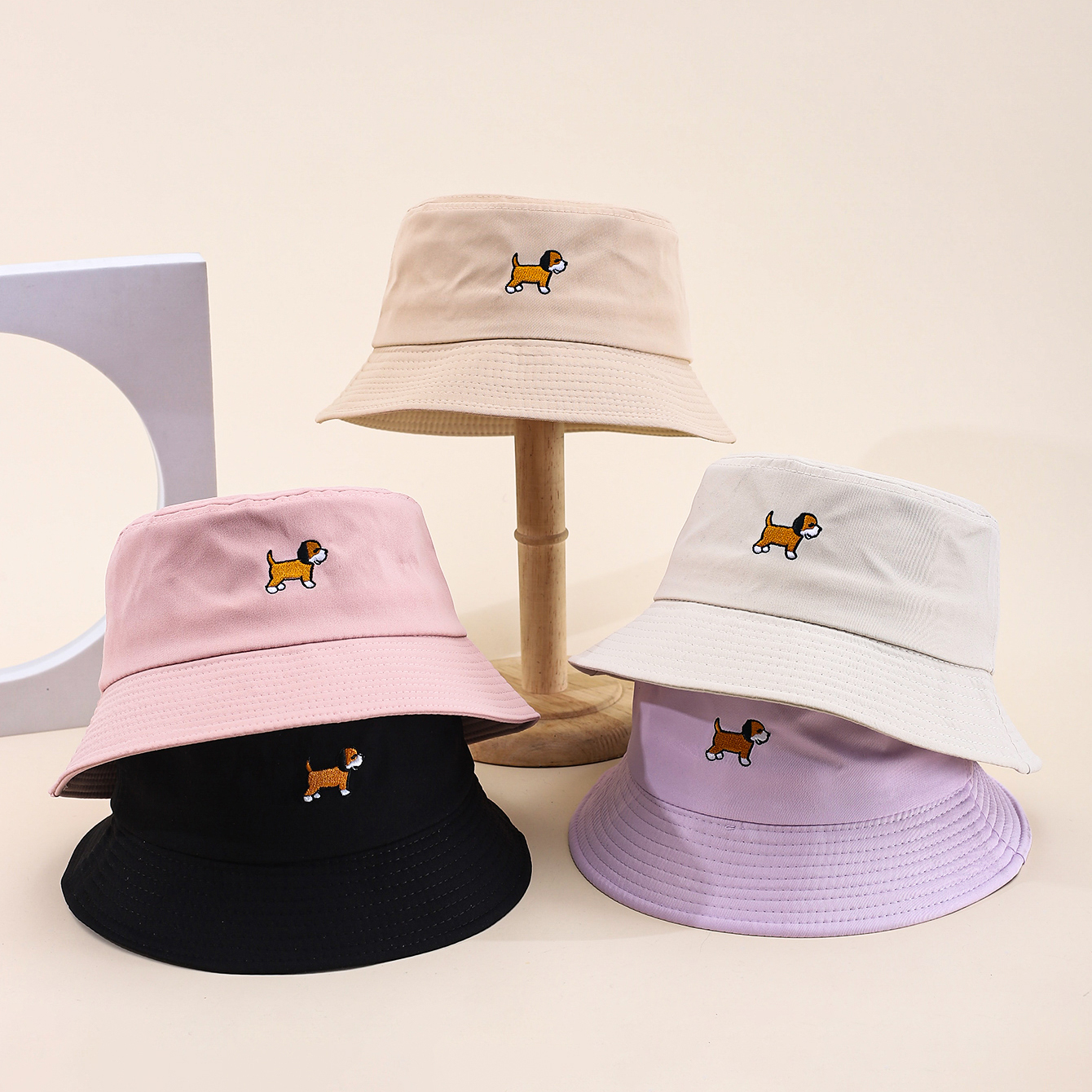 Simple and fashionable embroid - đánh giá và giá Bucket Hat Embroidered