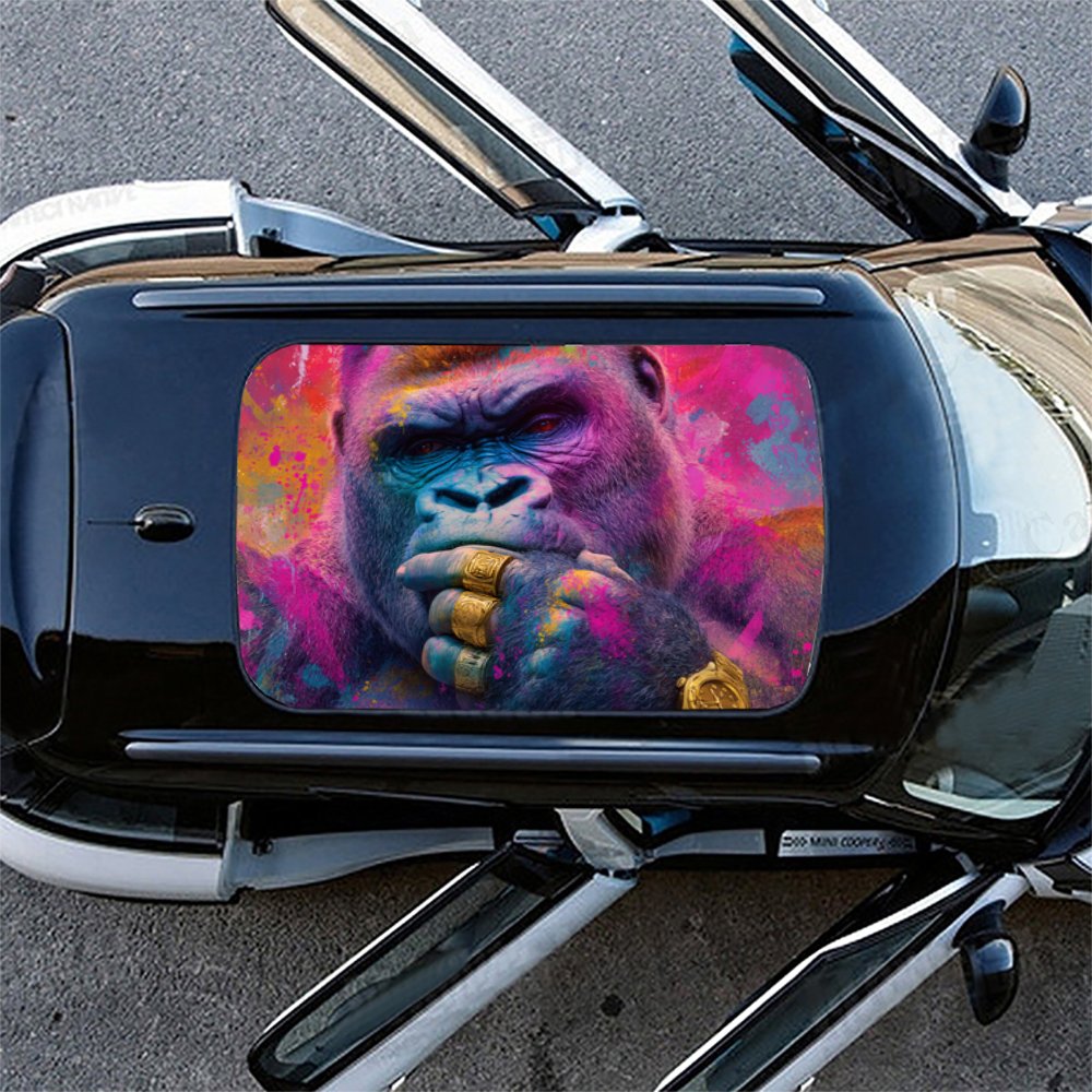 Fashionable Street Art Chimp M - đánh giá và giá Street Fashion Pose