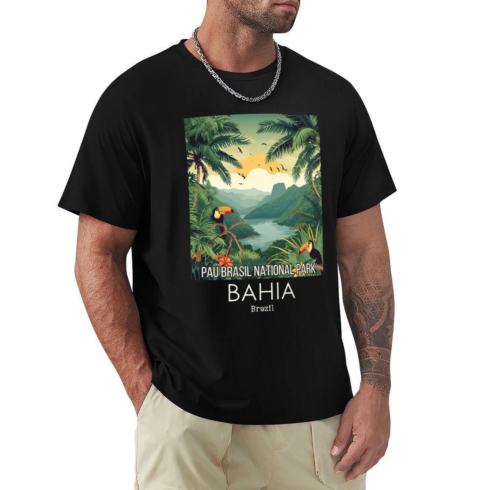 A Vintage Travel Illustration  - đánh giá và giá Street Fashion Brazil