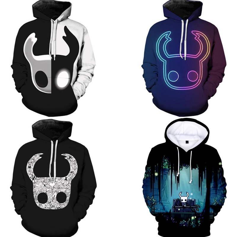Hollow Knight  Hoodies Men Kor - đánh giá và giá Graphic Hoodie Streetwear
