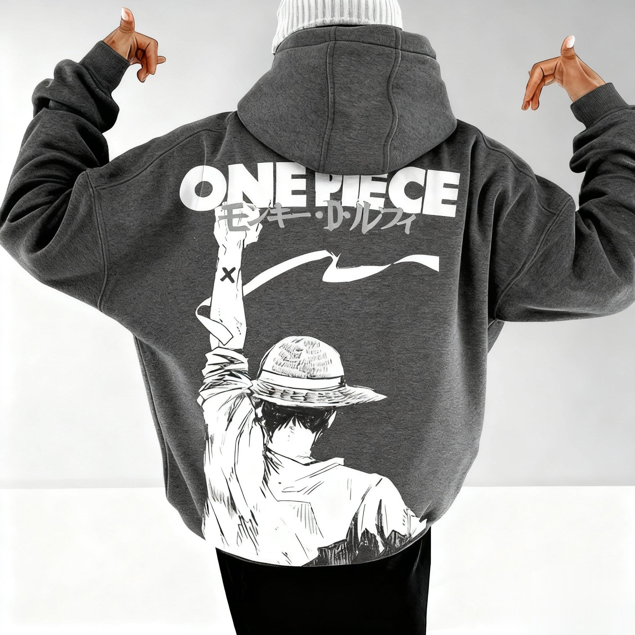 One Piece Anime Hoodie Men Wom - đánh giá và giá Graphic Hoodie Streetwear