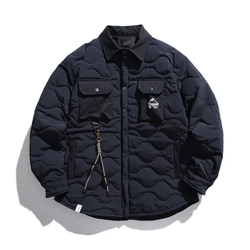 Vintage Cotton Jacket Men's Wi - đánh giá và giá Street Fashion Erkek