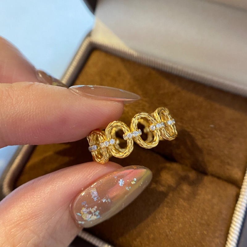 Minimalist hip-hop style hollo - đánh giá và giá Street Fashion Rings