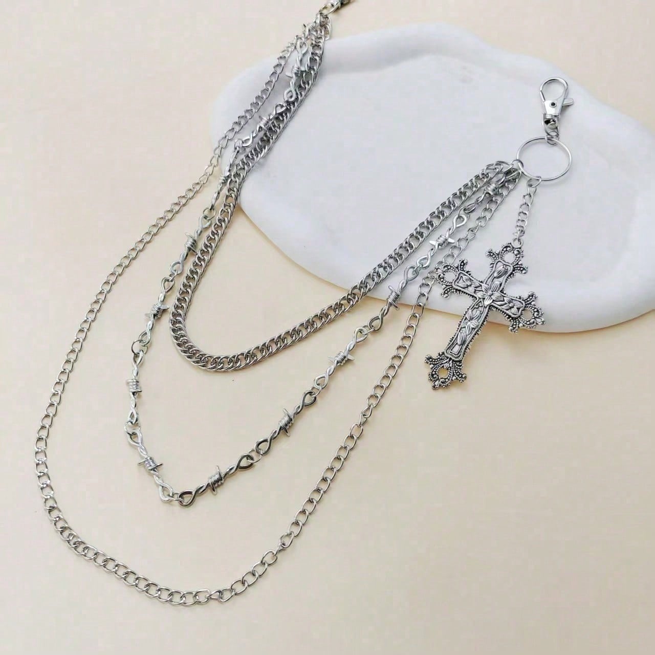 1PC street personality trend l - đánh giá và giá Street Fashion Jewelry
