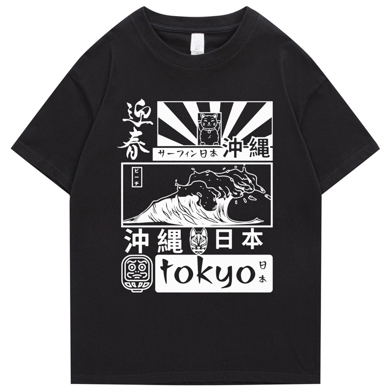100% Cotton Japanese Retro Tok - đánh giá và giá Street Fashion In Tokyo