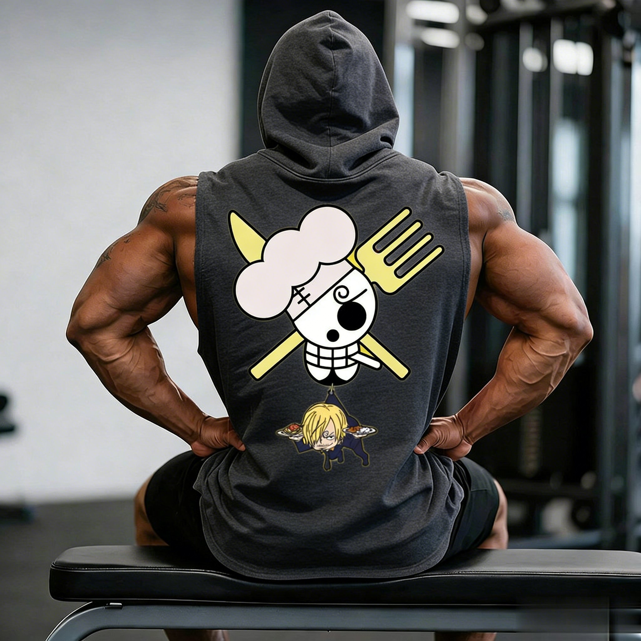 Men's Tank Top One Piece Sleev - đánh giá và giá Graphic Hoodie Streetwear