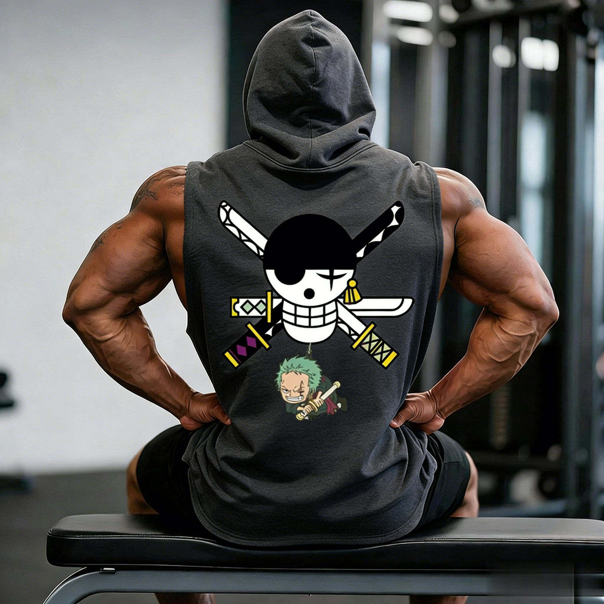 Men's Tank Top One Piece Sleev - đánh giá và giá Graphic Hoodie Streetwear