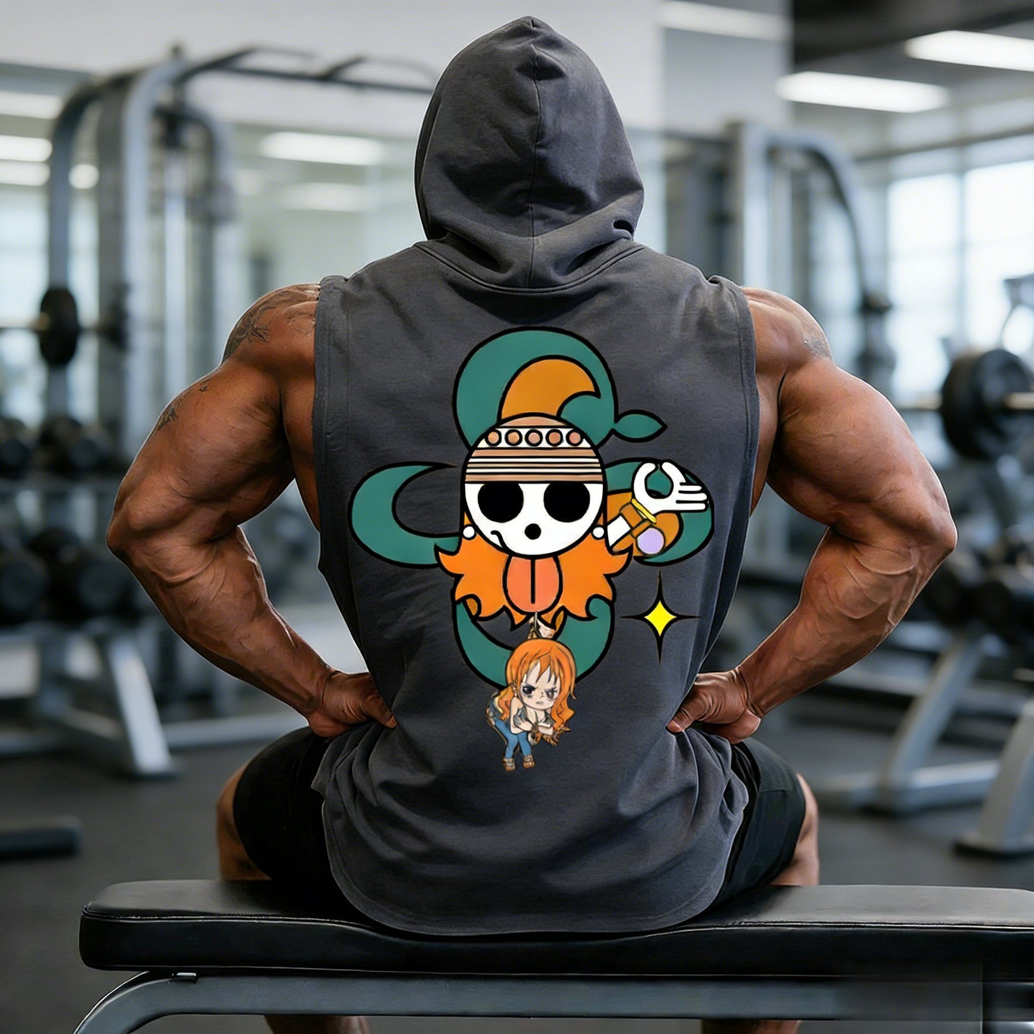 Men's Tank Top One Piece Sleev - đánh giá và giá Graphic Hoodie Streetwear