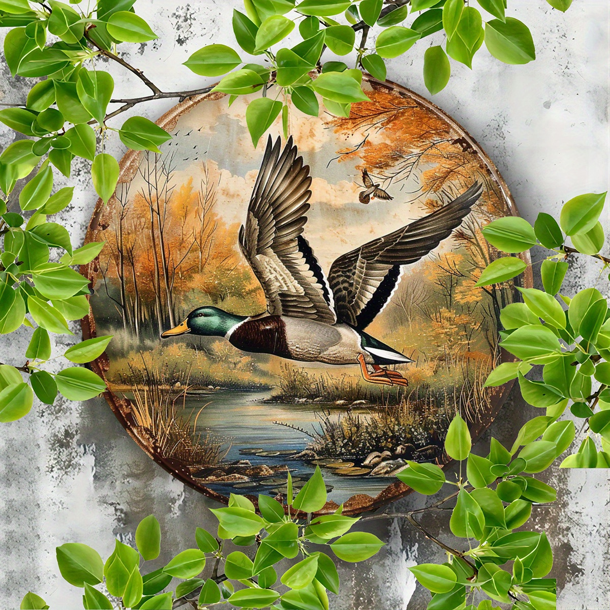 1pc, 8x8 Inch Vintage Wild Duc - đánh giá và giá Street Fashion Blog