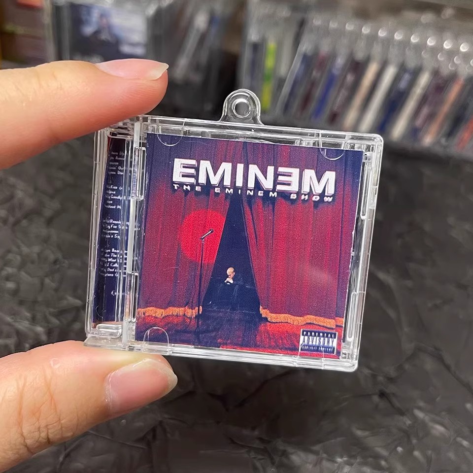 Hip hop Slim Shady MINI Music  - đánh giá và giá Street Fashion Rings